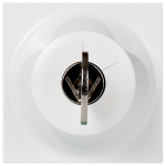 Slika Prekidač ključ 3 pozicije 2M beli Mosaic Legrand