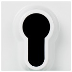 Slika Prekidač ključ 2 pozicije 2M beli Mosaic Legrand