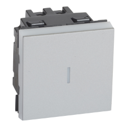 Slika Prekidač unakrsni 10A 2M aluminijumski PM Legrand