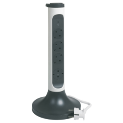 Slika Kabal produžni sa prekid. H05VV-F 3x1.5mm2 2M 4 priklj. mesta 2P+E sa prenapon. zaštitom Legrand