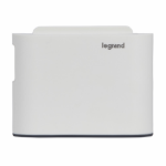 Slika Kabal produžni stubić sa prekidačem H05VV-F 3x1mm2 2m 4 priključna mesta 2P+E + 2xUSB A crni Legrand