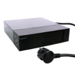 Slika Kabal produžni TV sa prekid. H05VV-F 3x1.5mm2 2m 8 priklj. mesta prenapon. zaštita crni Legrand