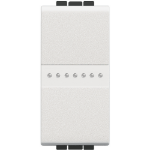 Slika Prekidač običan modularni 1M 16A aksijalni beli Living Light Legrand