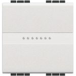 Slika Prekidač naizmenični modularni 2M 16A aksijalni beli Living Light Legrand