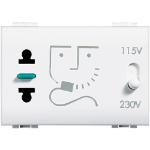 Slika Utičnica za brijanje 230V Living Light Legrand