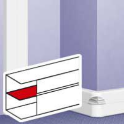 Slika Pregrada noseća za dubinu parapeta 50 2m bela DLP Legrand