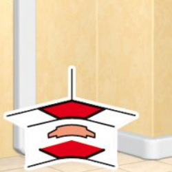 Slika Ugao unutrašnji za dubinu parapeta 65 sa dve sekcije beli DLP Legrand