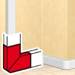 Slika L-element za parapet 65x105 DLP Legrand