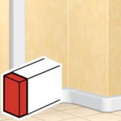 Slika Krajnja kapa za parapet 65x220 DLP Legrand