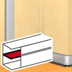 Slika Pregrada noseća za dubinu 50 Al DLP Legrand