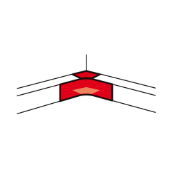 Slika Ugao unutrašnji DLP za 65x15 poklopac 65 Legrand