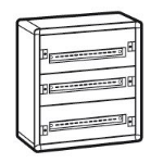 Slika Metalna spratna tabla 72 modula nadgradna XL316 Legrand