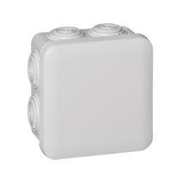 Slika Plastična kutija IP55 80x80 sa 7 uvoda siva PM Legrand