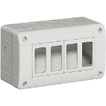 Slika Kutija nadgradna IP40 4M siva PM Legrand