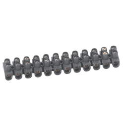 Slika Luster klema crna 12x2,5 mm2 Nylbloc Legrand