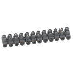 Slika Luster klema crna 12x6 mm2 Nylbloc Legrand