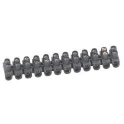 Slika Luster klema crna 12x6 mm2 Nylbloc Legrand
