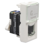 Slika Priključnica računarska modularna 1M RJ45 CAT 5e UTP bela Mosaic Legrand