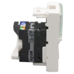 Slika Priključnica računarska modularna 1M RJ45 CAT 5e UTP bela Mosaic Legrand