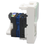 Slika Priključnica računarska modularna 1M RJ45 CAT 6 UTP bela Mosaic Legrand