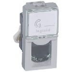 Slika Priključnica RJ45 CAT6 UTP 1M aluminijumska LCS2 PM Legrand