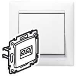 Slika Utičnica RJ45 5 UTP 2-ka beo Va Legrand