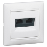 Slika Utičnica RJ45 CAT 5 UTP 2-ka beo zabica Va Legrand