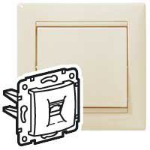 Slika Utičnica RJ11 2-ka bez Va Legrand