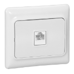 Slika Utičnica telefonska bela Kaptika Legrand