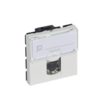 Slika Priključnica računarska modularna 2M RJ45 CAT 6a STP bela Mosaic Legrand