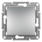 Slika Prekidač jednopolni ugradni 10A vijčani priključci bez rama aluminijum Afora Schneider