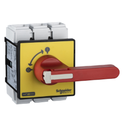 Slika Rastavljač TeSys Vario 125A 3P crvena ručica sa 4 vijka IP65 Schneider