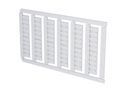 Slika Oznake za obeležavanje stezaljki 5x10 bez printa (72 oznake po tabli) D-NS Klemsan