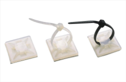 Slika Samolepljivi nosač vezica 28x28 beli YK 2 Klemsan