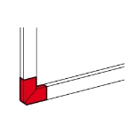 Slika L-element za parapet 35x105 DLP Legrand