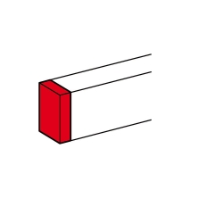 Slika Krajnja kapa za parapet 65x105 Al DLP Legrand
