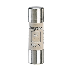 Slika Osigurač cilindrični 14x51 16A gG bez indikacije HRC Legrand