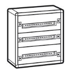 Slika Metalna spratna tabla 72 modula nadgradna XL316 Legrand