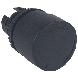 Slika Taster OS glj zakretni P32 crni Legrand