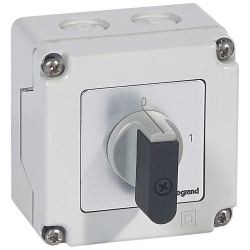 Slika Grebenasti prekidač PR12 kućište 76x76mm 16A 1P Legrand