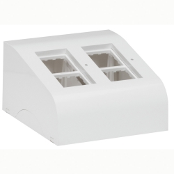 Slika Podna kutija 2x4 modula nadgradna Legrand