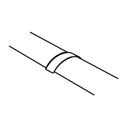 Slika Spojnik za podne kanalice DLP parapeta 92x20 Legrand
