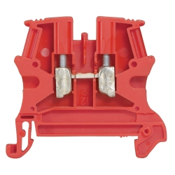 Slika Redna stezaljka 2,5 mm2 crvena vijčana Viking Legrand