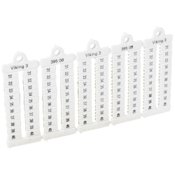 Slika Oznake za obeležavanje stezaljki brojevi 31-40 (10 kompleta) Viking Legrand