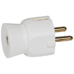 Slika Utikač 2P+E 16A 230V ravni beli Legrand