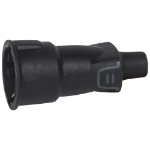 Slika Utičnica 2P+E 16A 230V gumeni IP44 crni Legrand