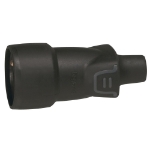 Slika Utičnica 2P+E 16A 230V gumeni IP44 crni Legrand