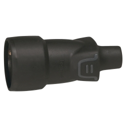 Slika Utičnica 2P+E 16A 230V gumeni IP44 crni Legrand