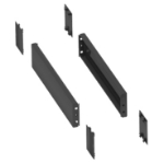 Slika Bočne stranice za podnožje Spacial SF/SM - 400x100 mm - RAL 7022 - IP30 - IK10 Schneider