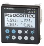 Slika Analizator mreže A40 Ethernet web server 3 ulaza 2 izlaza Diris Socomec